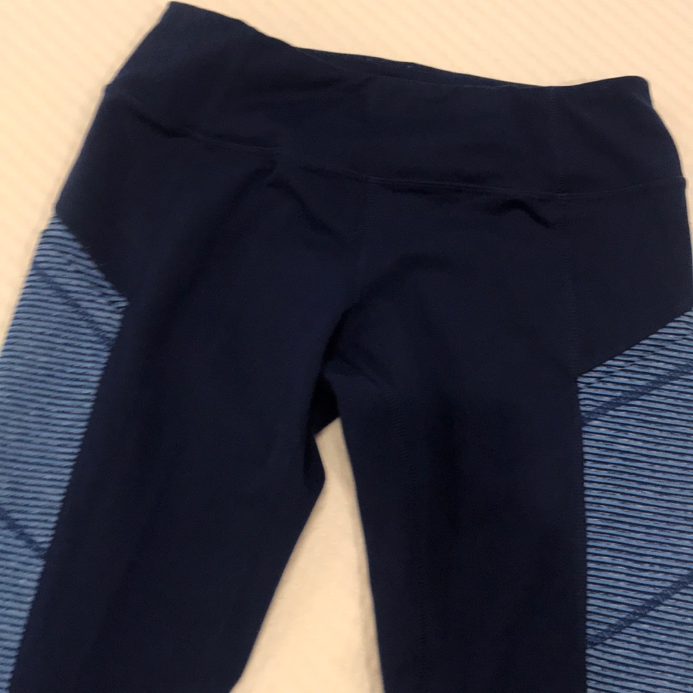 Zella blue workout pants from Nordstrom